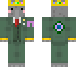 elephant with green suit (mod)