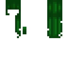 green hair