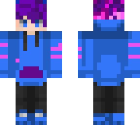 pink blue puple boy