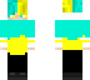 yellow and aqua boy