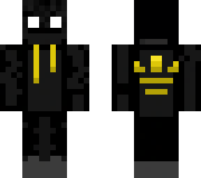 yellow hoodie ninja