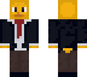 duck in a suit!