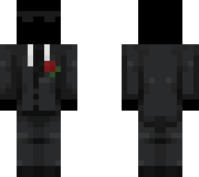 man in black