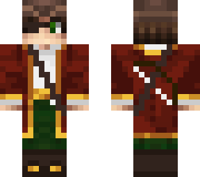 pirate with bow