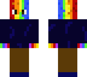 rainbow head