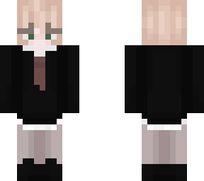 school girl / dark aesthetic / bow outfit