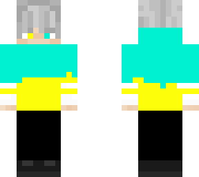 yellow and aqua boy