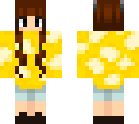 yellow moobloom girl