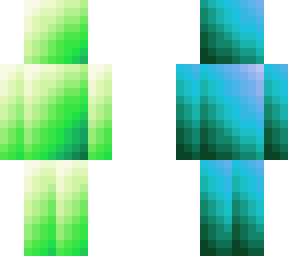 yellow to blue shaded gradient