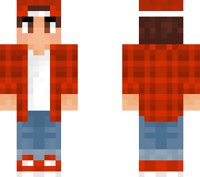 flannel punk (red)