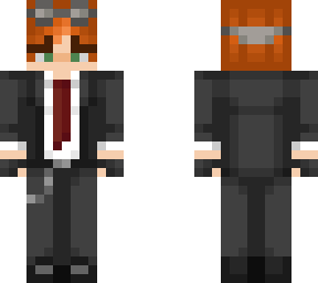 ginger suit | Minecraft Skin