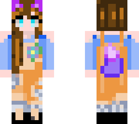 magic fox girl
