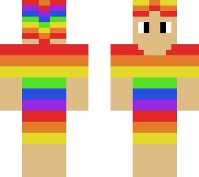 RAINBOW MAN | Minecraft Skin