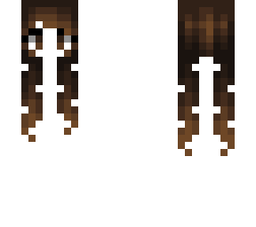 female hb - dark brunette fade pigtails