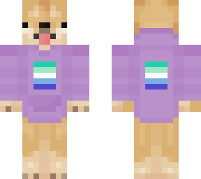 *** doge ... in a hoodie?