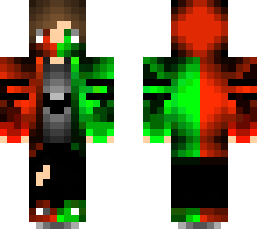 green and red hoddie guy