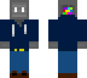 Middle aged Tv man Minecraft Skin