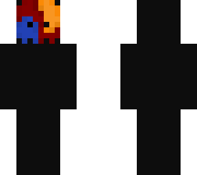 mixed colors skull guy