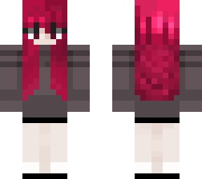 pink hair girl