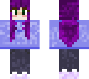 purple hair