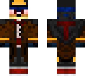 brown coat