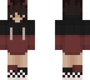 demon girl with short black hair