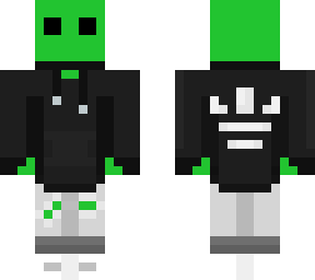 green skin hoodies