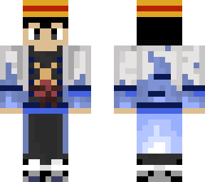 kimono blue and dark