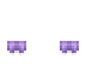 ob - light purple & white shorts