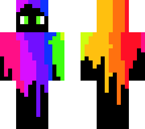 rainbow hair