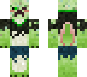 corrupted creeper axolotl