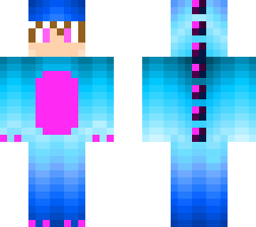 dino boy blue pink