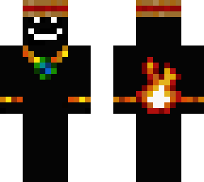 random skinwith hat