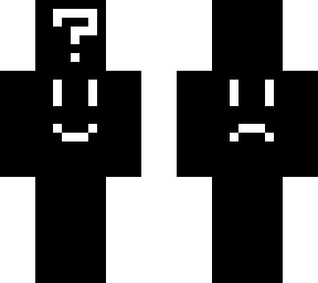 the black face