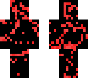 the black with red [idk]
