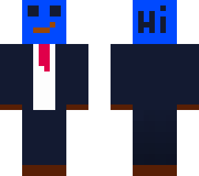 the blue guy greenson skin(bussiness