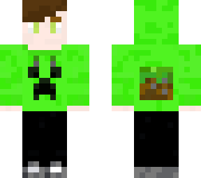 boy with creeper shirt