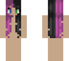 pink/black hair template