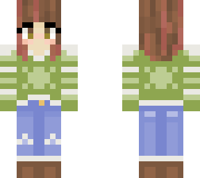 simple winter sweater girl (slim)