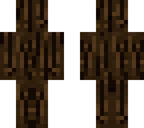 spruce log (head camo too)