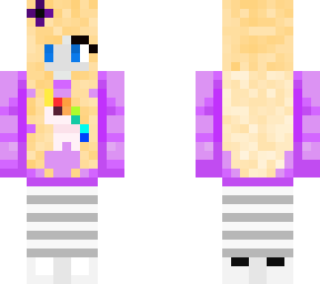 undead women with unicorn skin