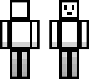 a white block