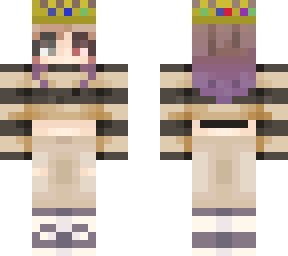 girl skin inspired by technoblade