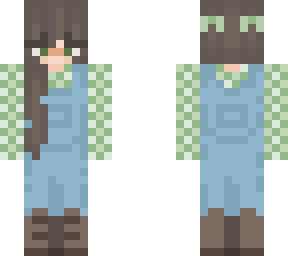 green farmer girl