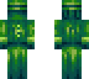 green suit!