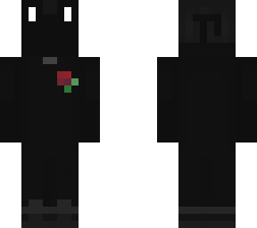 mask black jacket