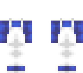 ob - summer night blue w/ white overalls