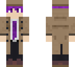 purple hair detective