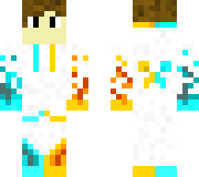white fire dude