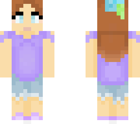 cute purple shirt skin ig